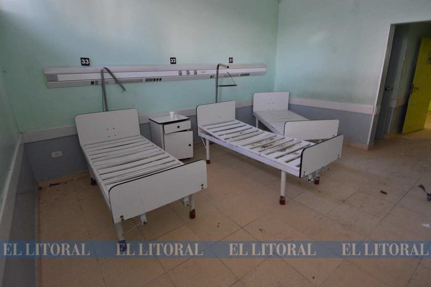 Comienza operativo para instalar camas en el viejo Hospital Iturraspe