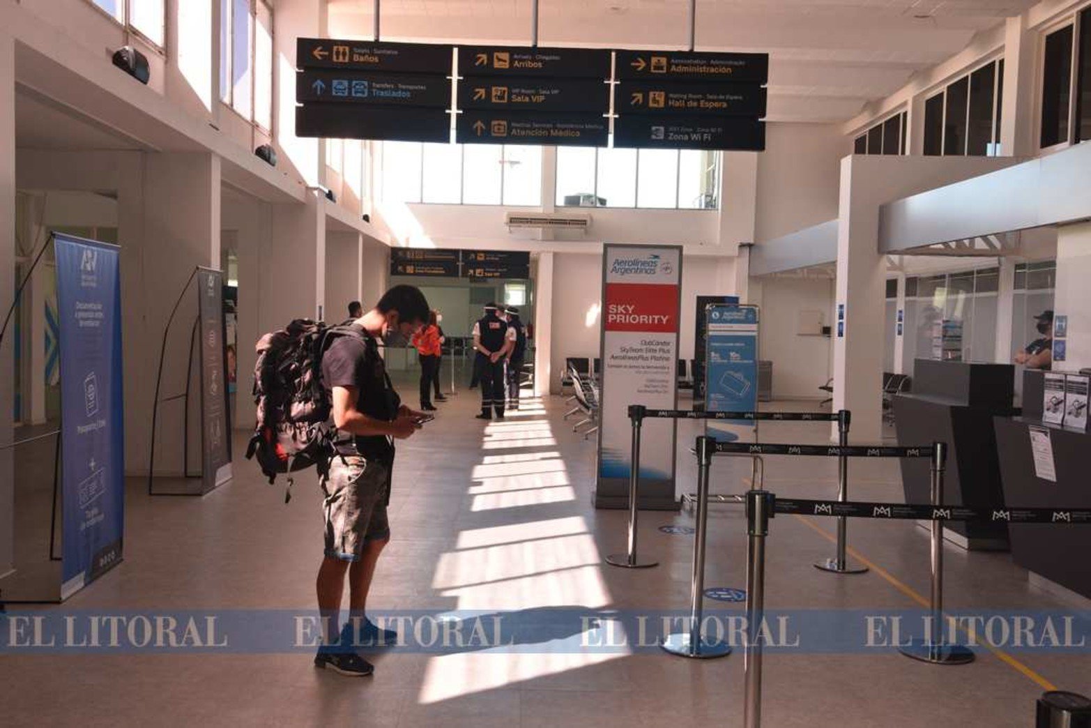 En el aeropuerto metropolitano de Santa Fe, esta semana comenzó, después de casi ocho meses, la vuelta de los vuelos con Buenos Aires.