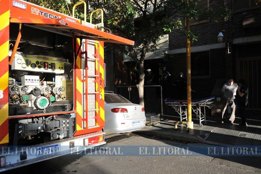 Fatal incendio en calle Suipacha