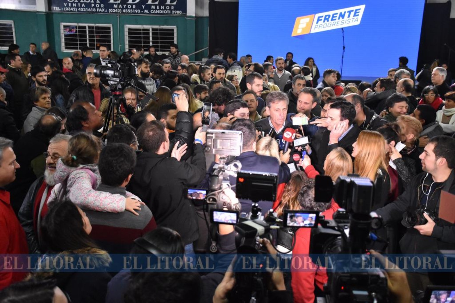 El intendente electo recibió las felicitaciones del presidente Mauricio Macri.