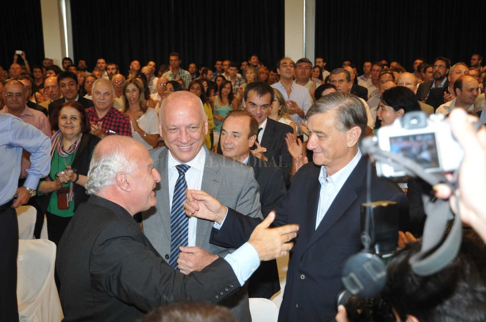 28 de enero de 2015. El lanzamiento de la formula Miguel  Lifschitz y Carlos Fascendini del Frente Progresista Cívico y Social.