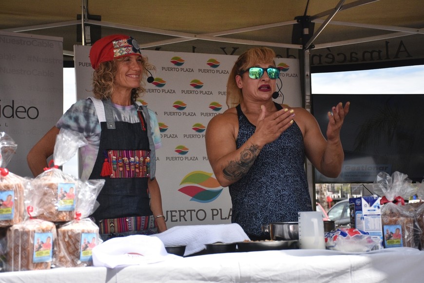 Maru Botana y 'Locomotora' Oliveras cocinaron por una causa solidaria