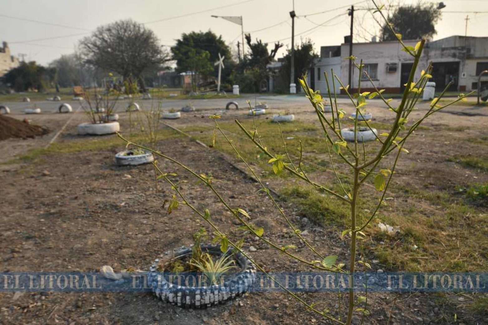 Lugar de encuentro. Donde había un basural, ahora hay un espacio de esparcimiento en común. Con la fuerza de la solidaridad entre los vecinos lograron cambiar el aspecto del lugar. Güemes y Luciano Torrent.