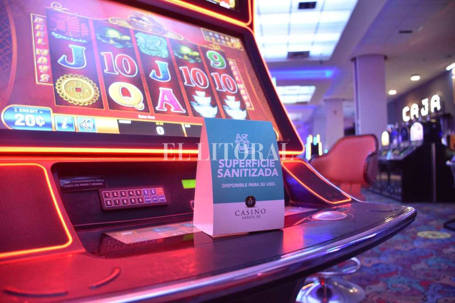 Casino Santa Fe volvió abrir luego de nueve meses.