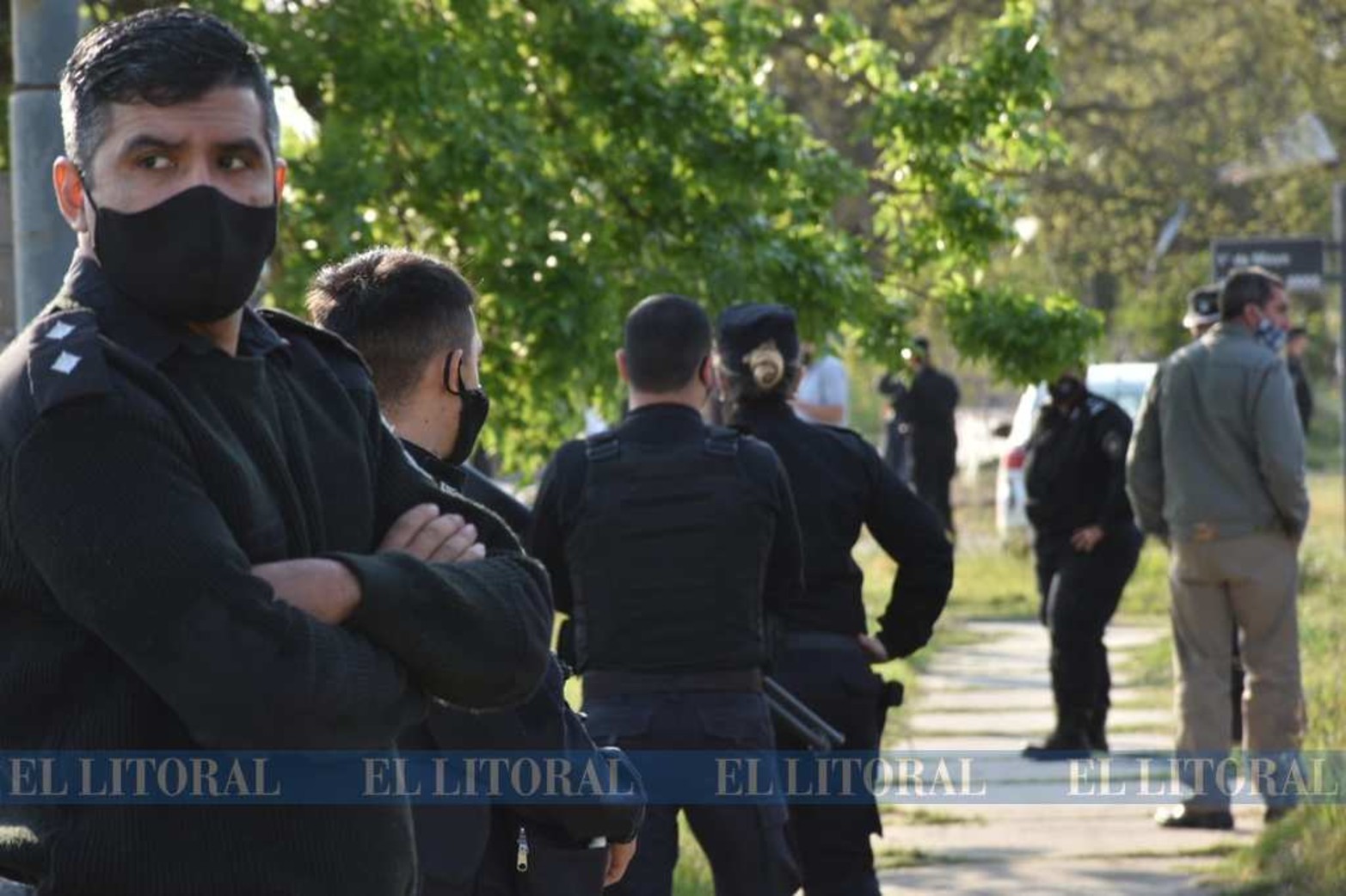En febrero comenzó el asentamiento en tres manzanas. Una pudo ser desalojada los primeros días. Las otras en el día de hoy.