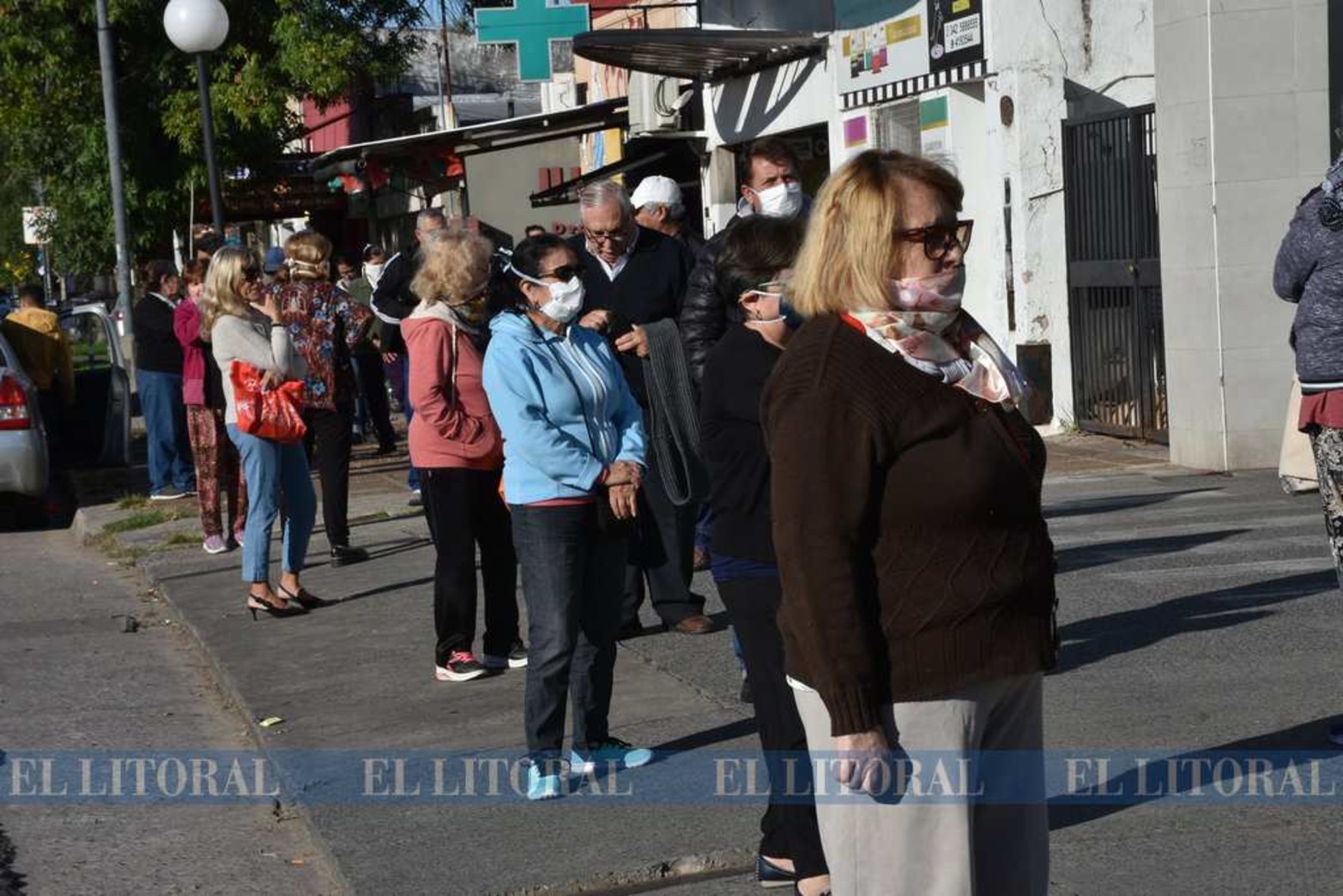 Vecinal Guadalupe. Vacunan a jubilados y pacientes de riesgo
