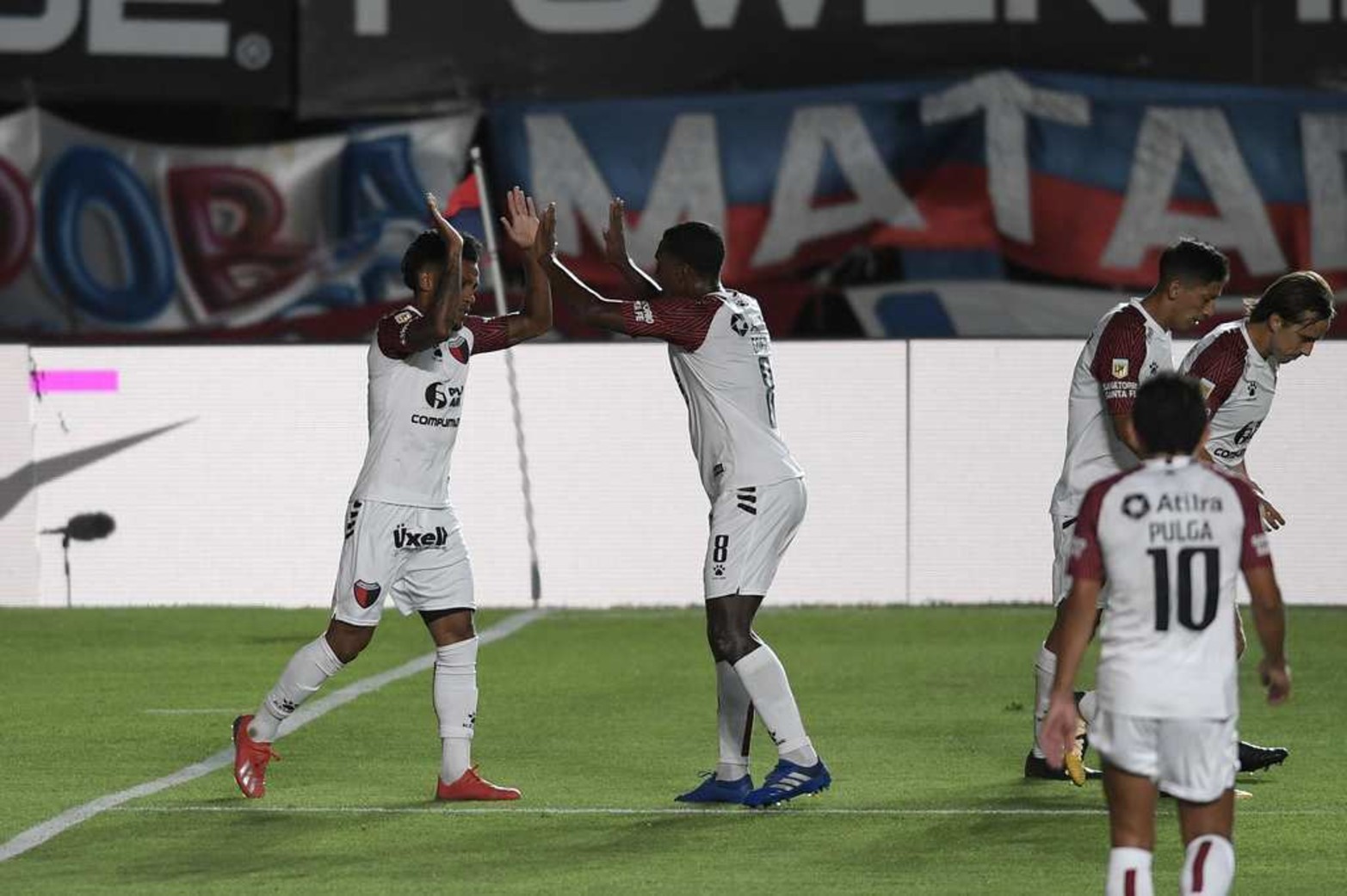 El festejo de Wilsón Morelo.