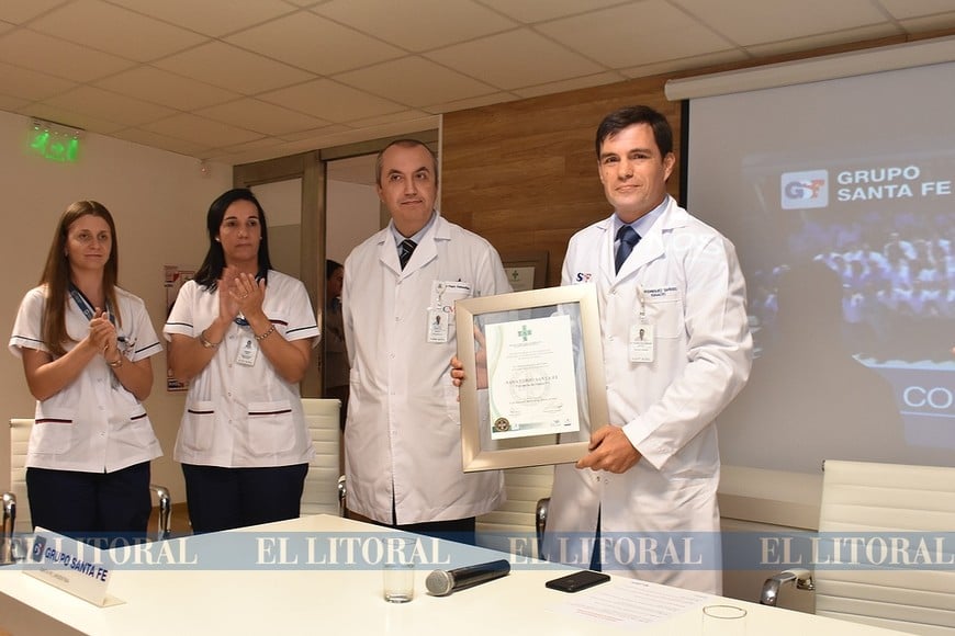 Sanatorio Santa Fe logró acreditación del ITAES