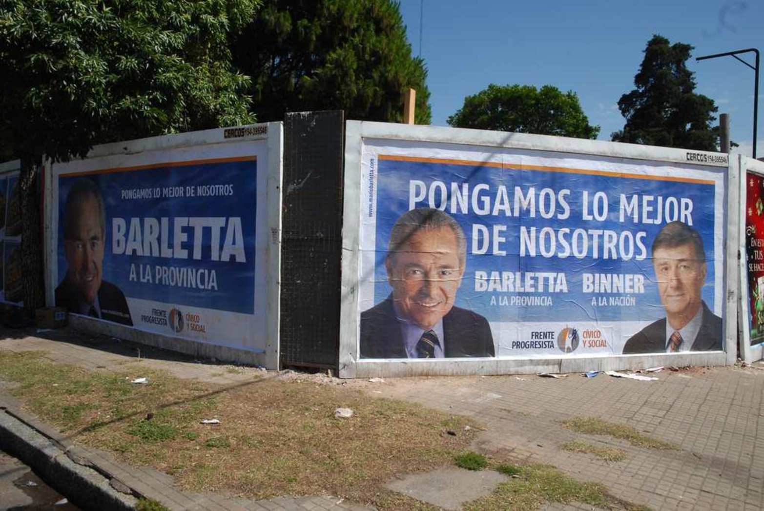 Año 2010. Cuando el Frente Progresista junto a la UCR forman la formula para la Presidencia.