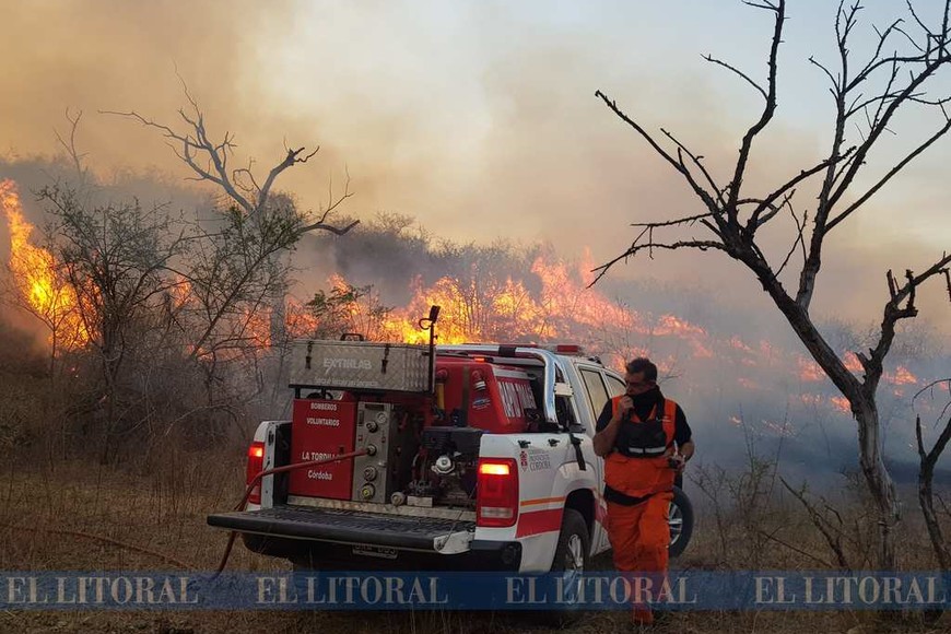 Las sierras de Córdoba siguen ardiendo