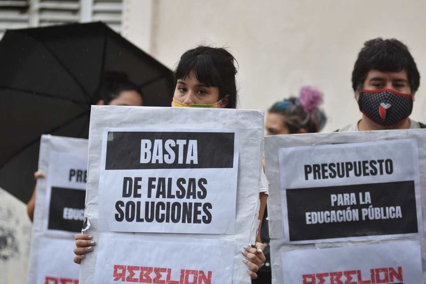 Los estudiantes del ISP 8 reclaman edificio propio