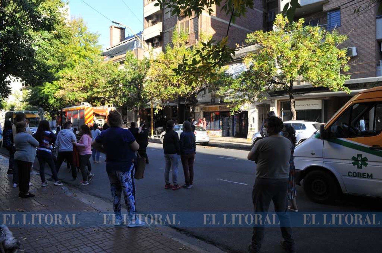 Incendio en un edificio de calle Suipacha con consecuencias fatales para su octogenaria ocupante .