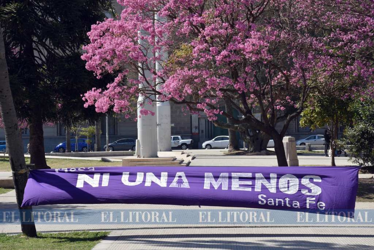 En plaza 25 de mayo, frente a Tribunales, el lunes con la lectura de sentencia por la docente Vanesa Castillo asesinada en Alto Verde.