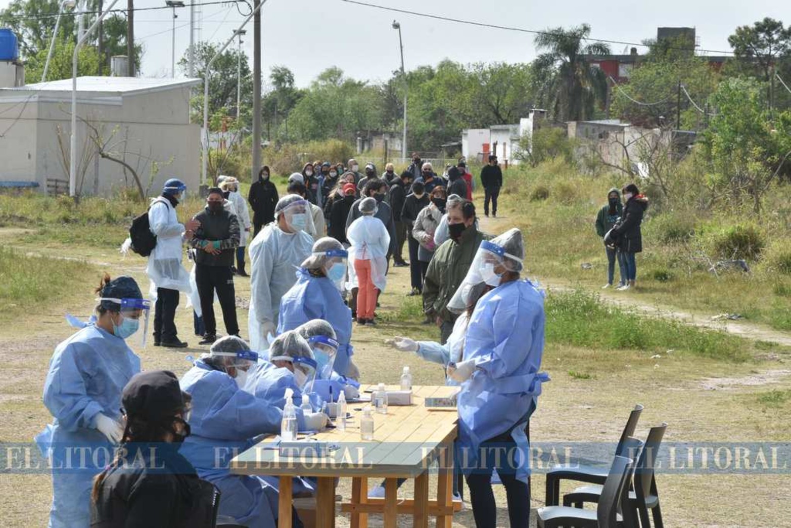 10 de octubre. El plan Detectar Federal en barrio Las Flores I.