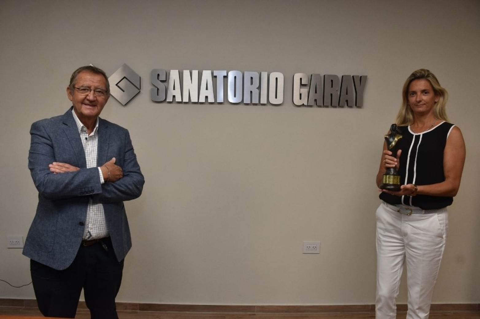 Ricardo Gueseloff y Vaninna Trombert. Sanatorio Garay.