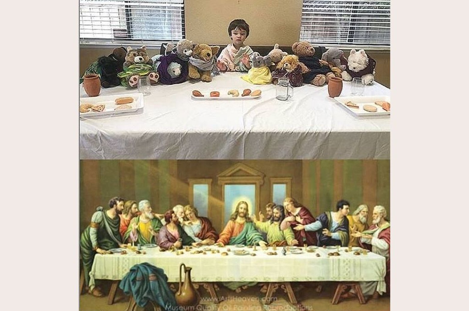 Leonardo Da Vinci "La última cena"