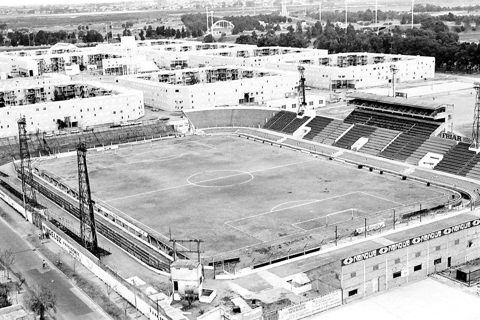 Año 1989, así estaba la cancha del sabalero.