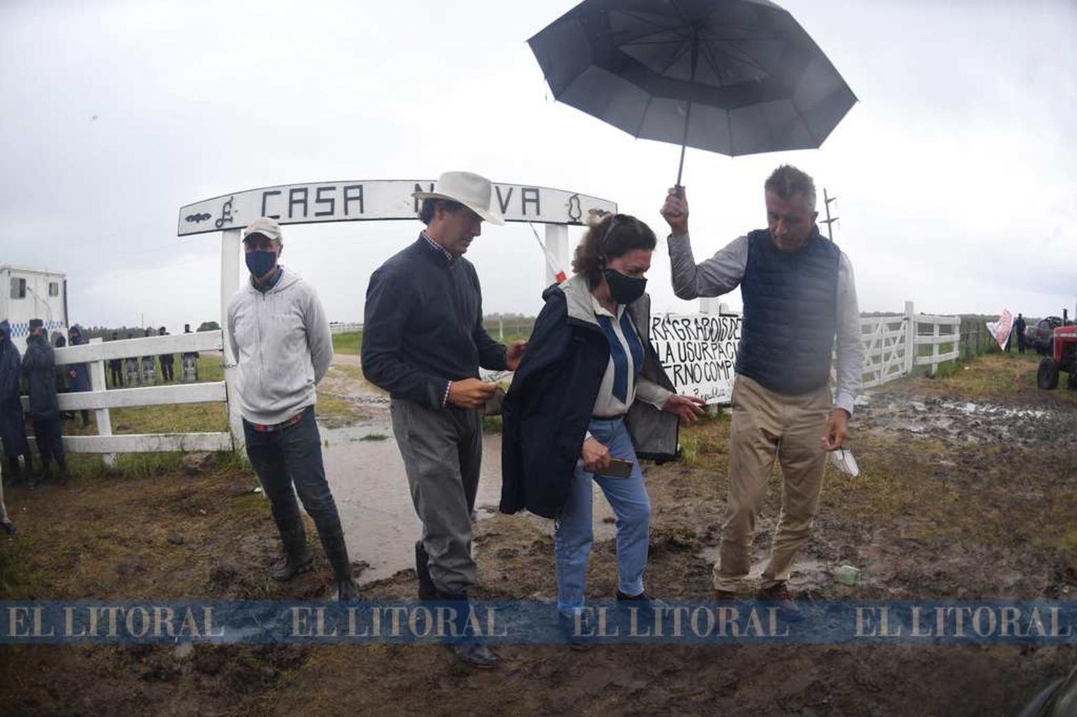 El conflicto familiar de la familia Etchevehere generó la atención del país. El abogado de Dolores es el cuestionado dirigente Juan Grabois.