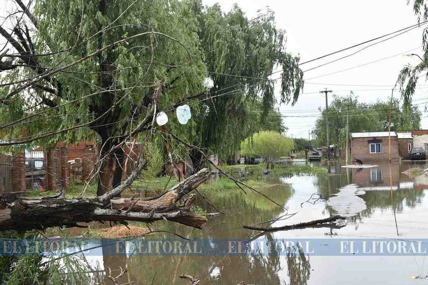 El día después de la tormenta en Santa Fe