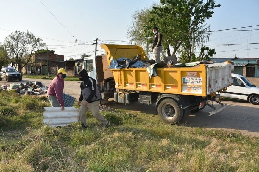 Desalojos terrenos usurpados Facundo Zuviría