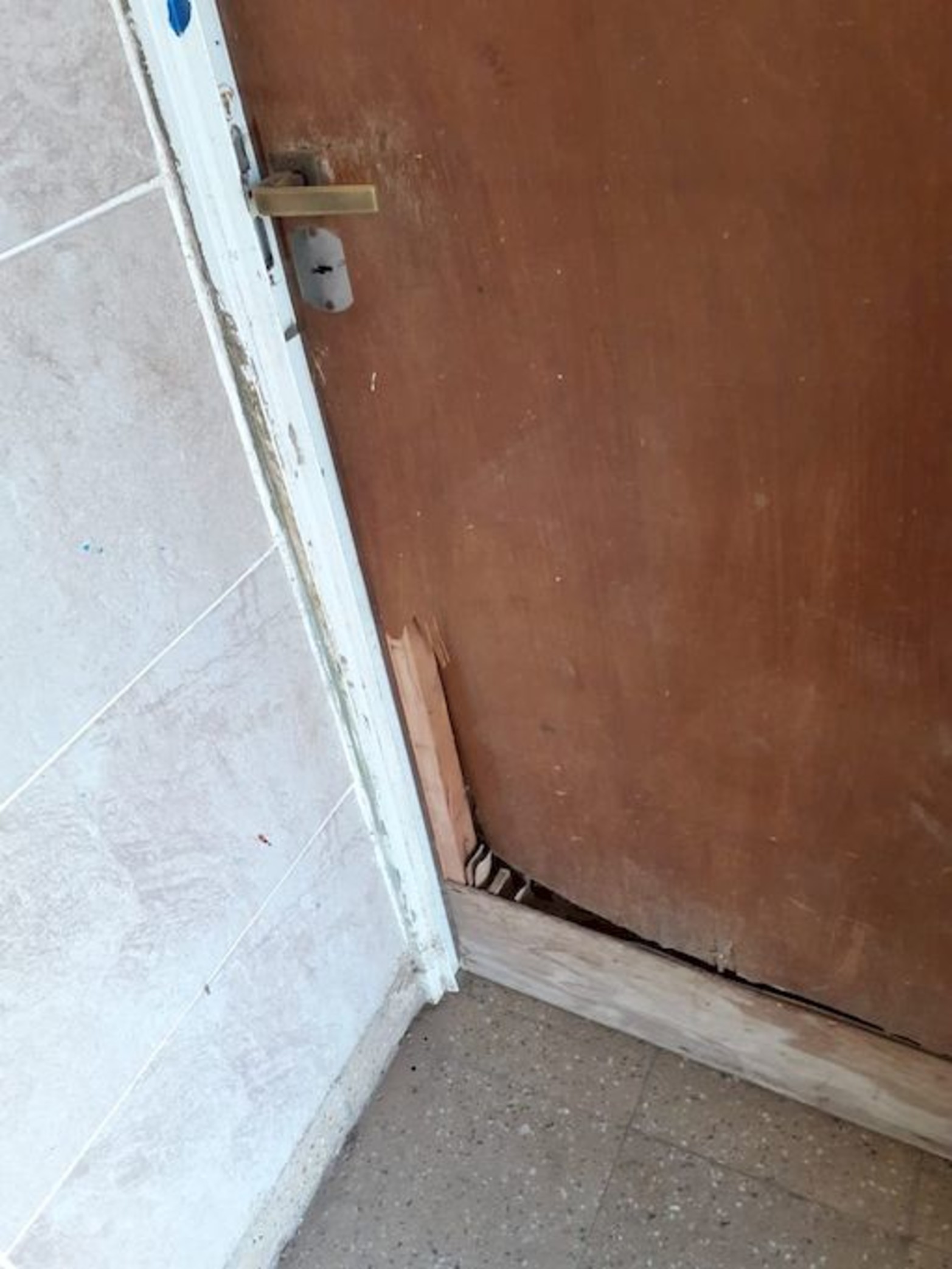 En la escuela Beltramino los mayores daños se produjeron la parte de baños