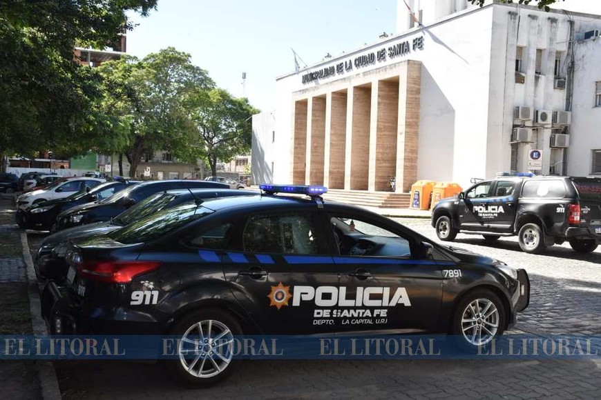 Las imágenes de la amenaza de bomba en la municipalidad
