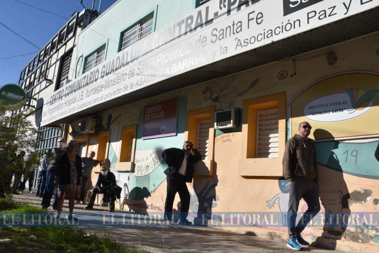 Vecinal Guadalupe. Vacunan a jubilados y pacientes de riesgo