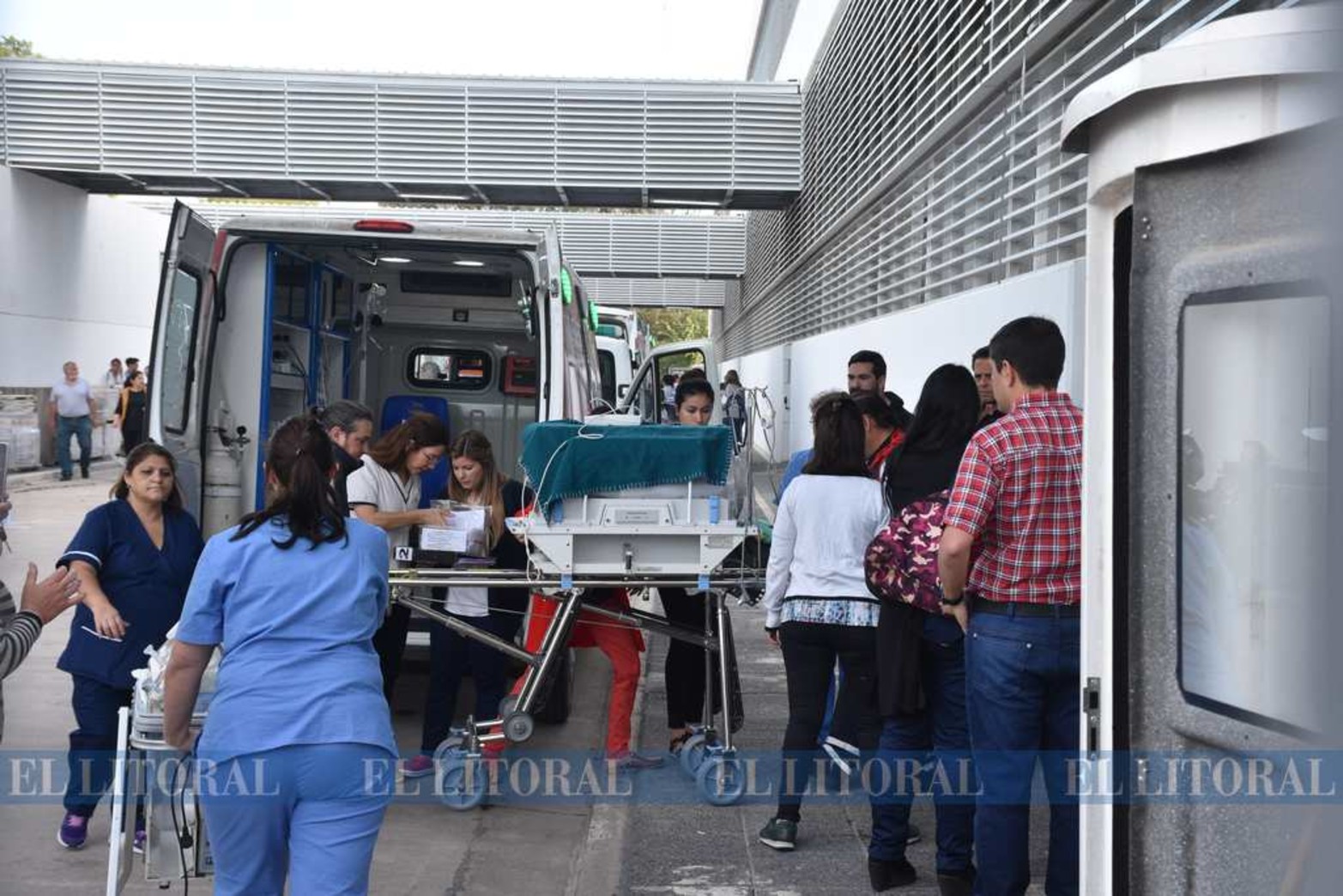 Sábado 19 de octubre de 2019 se hace el traslado de los pacientes internados