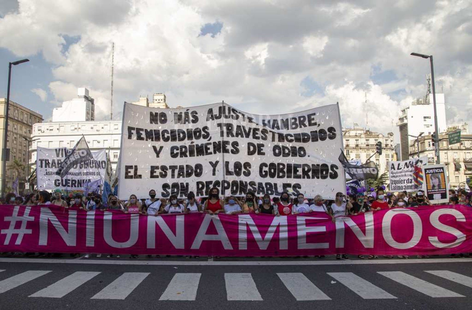 En Capital Federal en inmediaciones del Congreso Nacional.