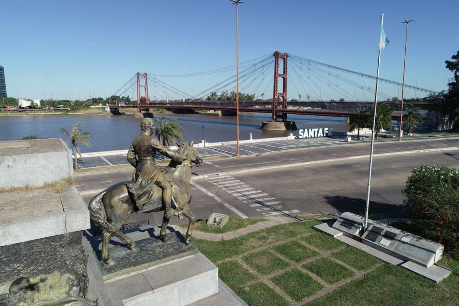 Una postal única. Desde la cámara del drone el fotógrafo descubrió este particular ángulo.