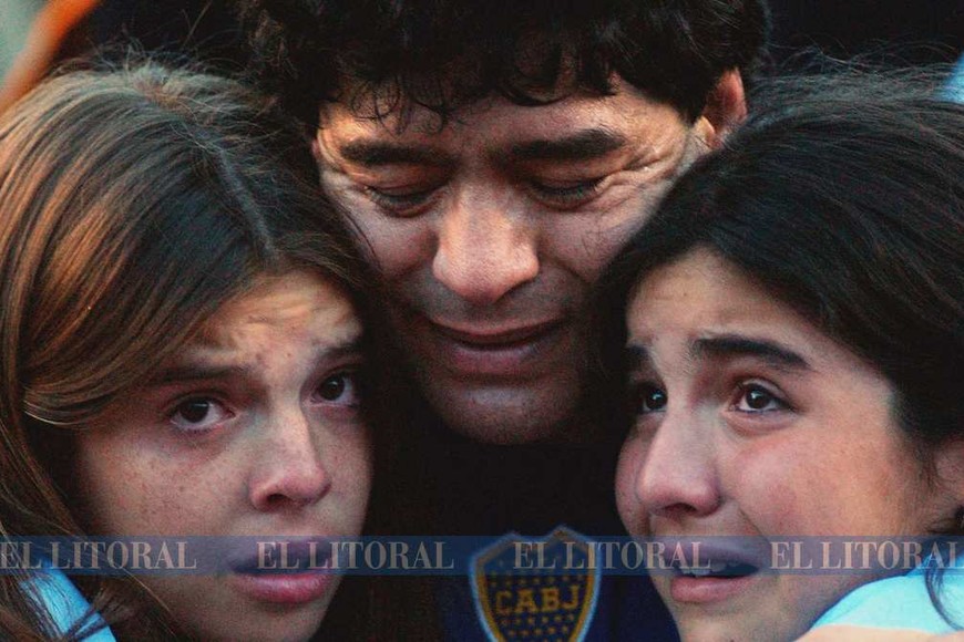 Diez fotos memorables de Maradona