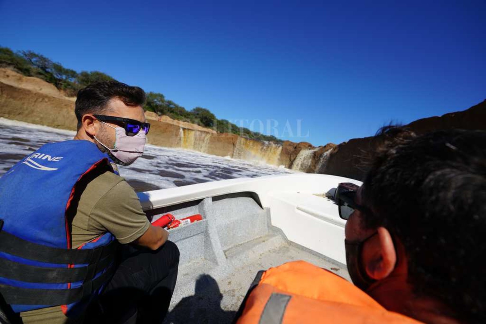 El equipo de diario El Litoral y el cable CyD recorrió la zona con referentes del lugar.