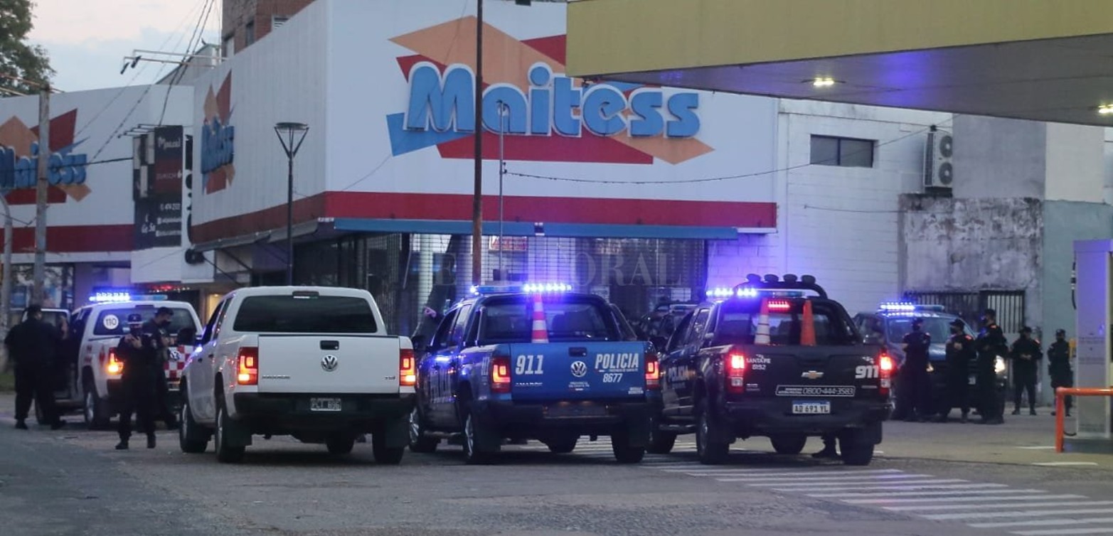 Operativo en Santo Tomé