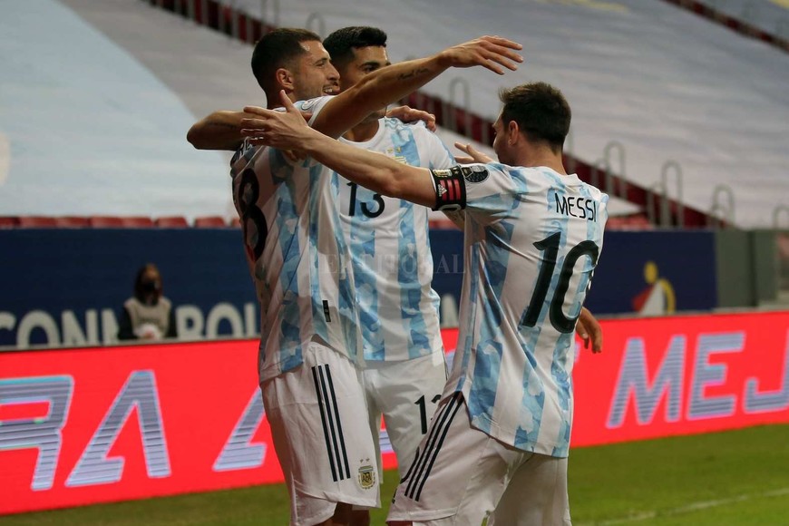 Copa América: El triunfo de Argentina en fotos
