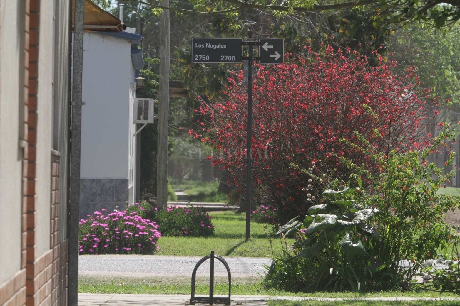 Altos del Valle es uno de los barrios que traza el límite norte de la ciudad con la localidad de Ángel Gallardo. También es el barrio que tiene como particularidad que, de norte a sur, sus calles llevan nombre de flores y, de este a oeste, de árboles.