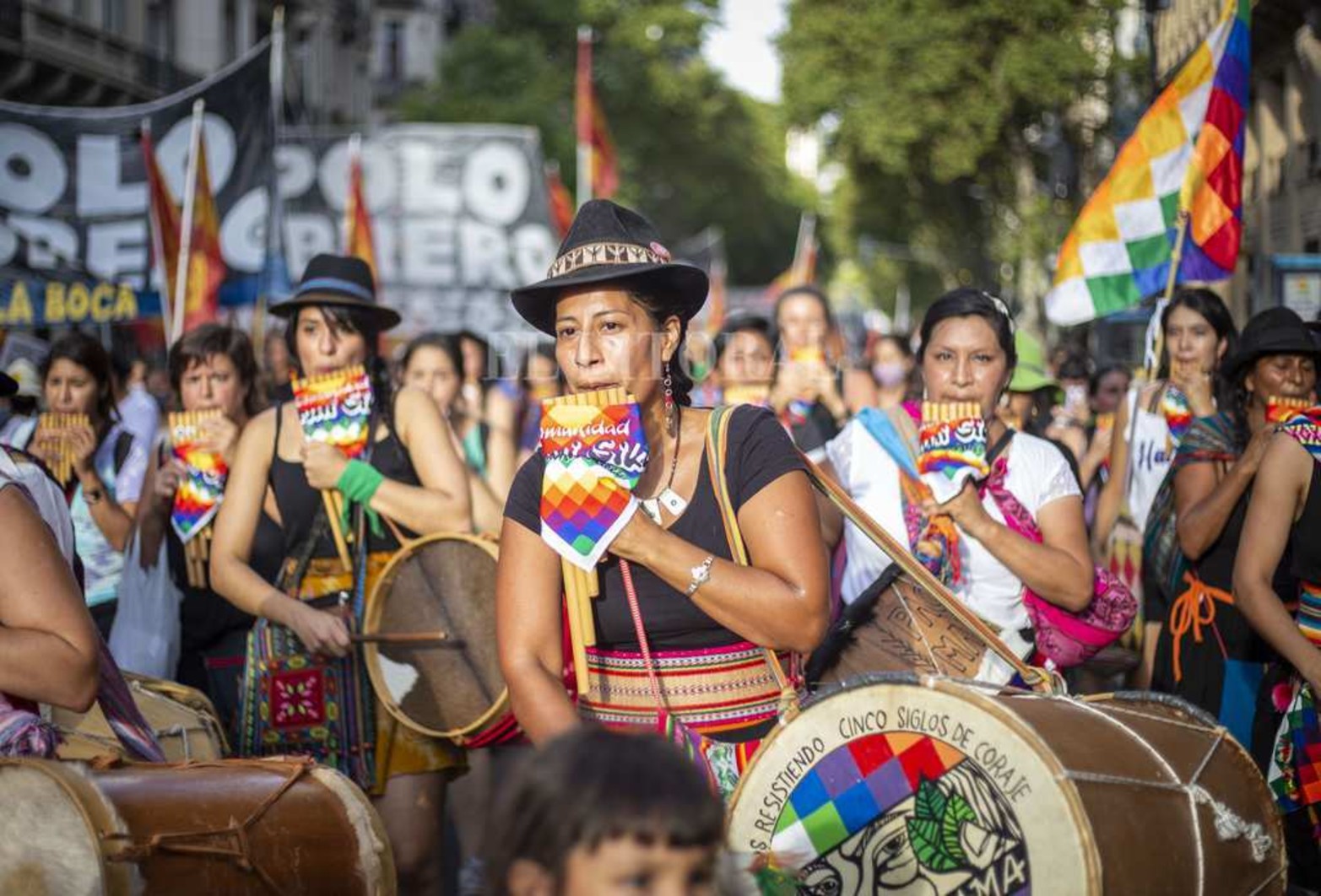 En Capital Federal en inmediaciones del Congreso Nacional.