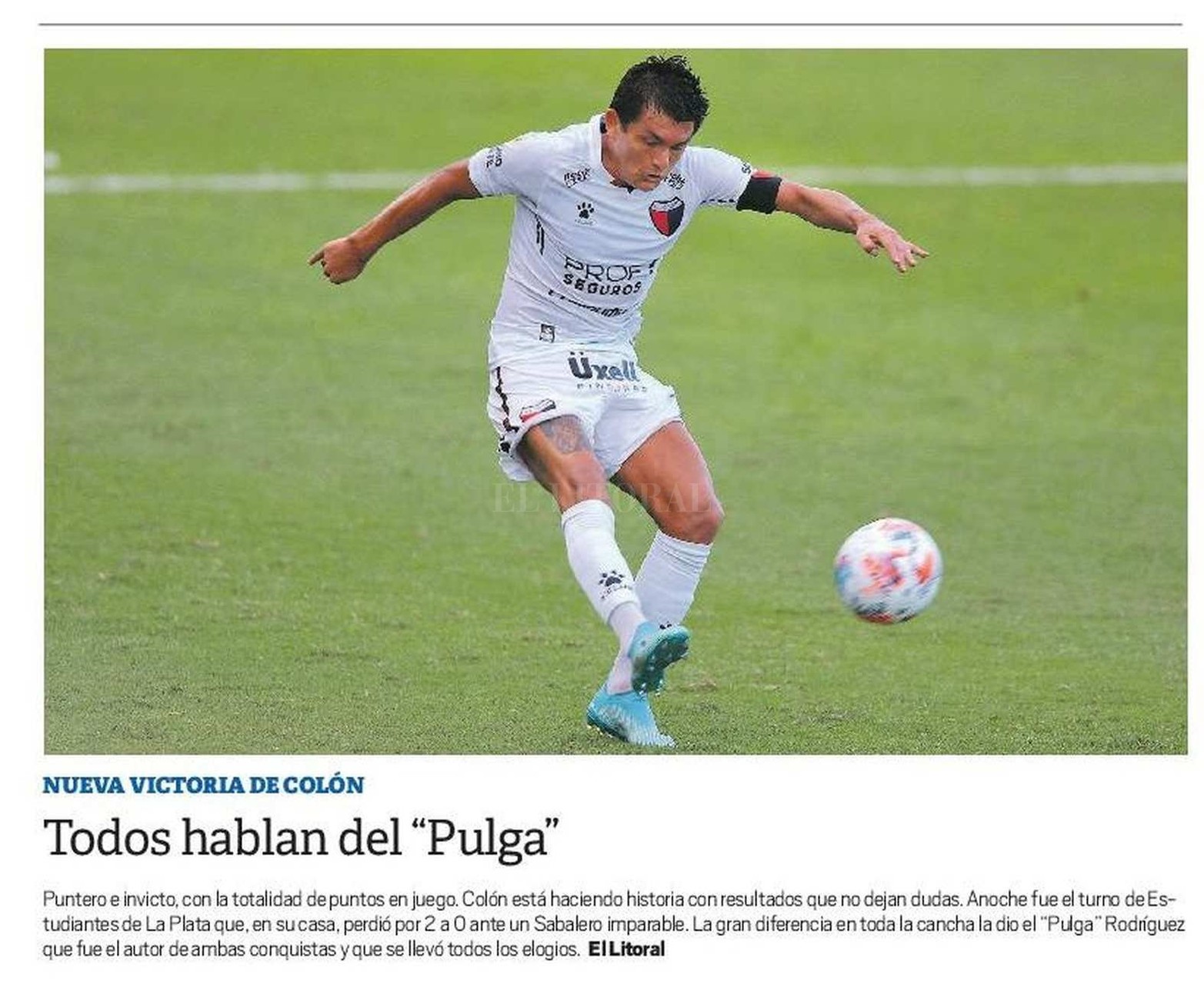 Edición impresa vespertino.