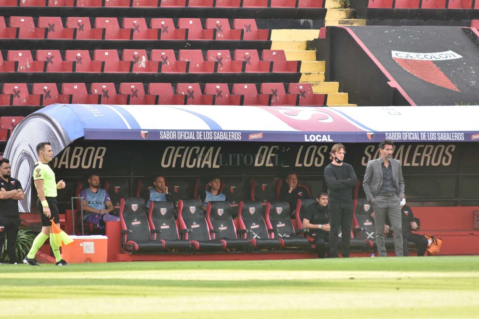Eduardo Domínguez habló en la conferencia de prensa de deconstrucción del equipo y que le falta "El Pulga" Rodríguez.