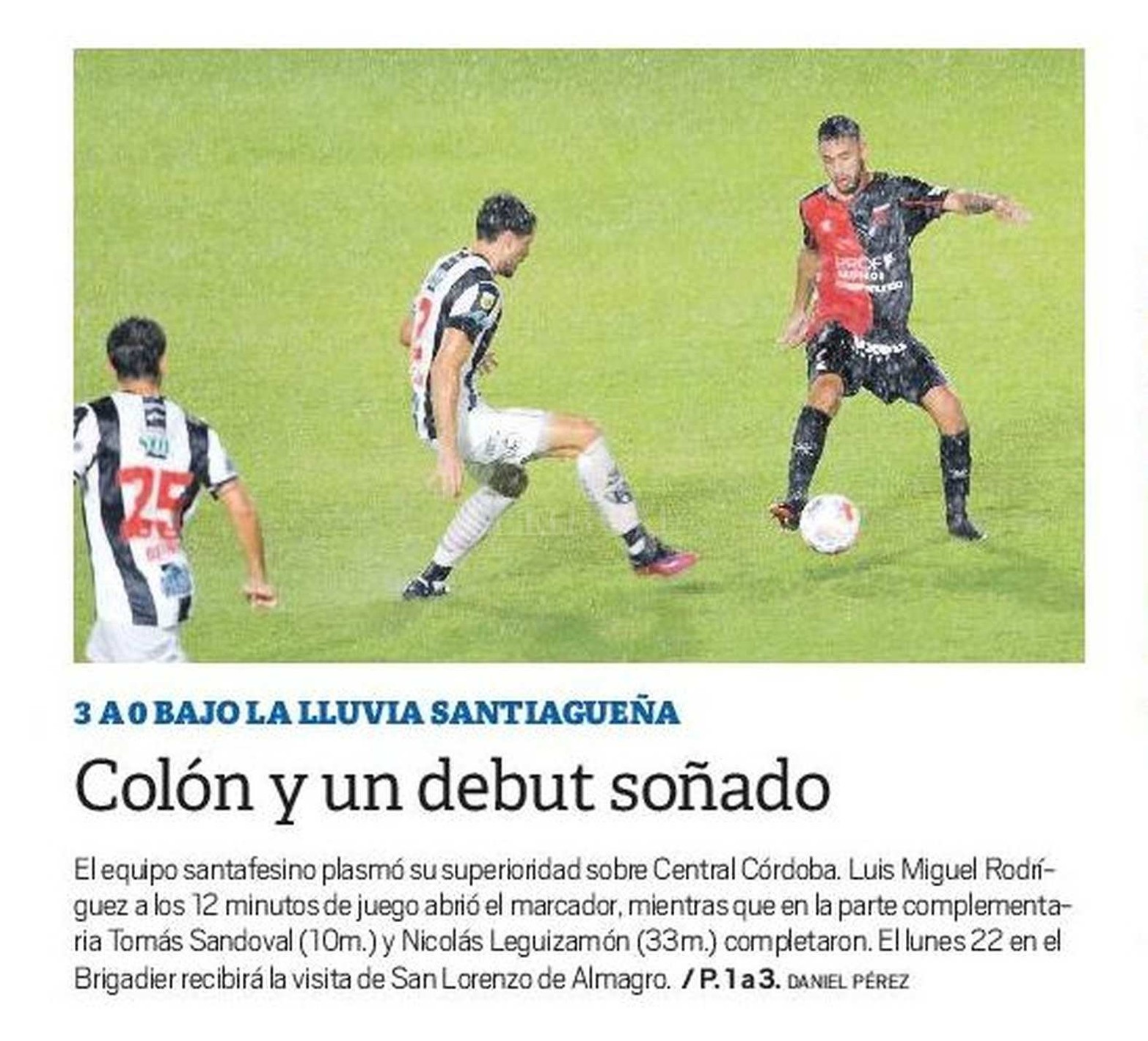 Edición impresa matutina.