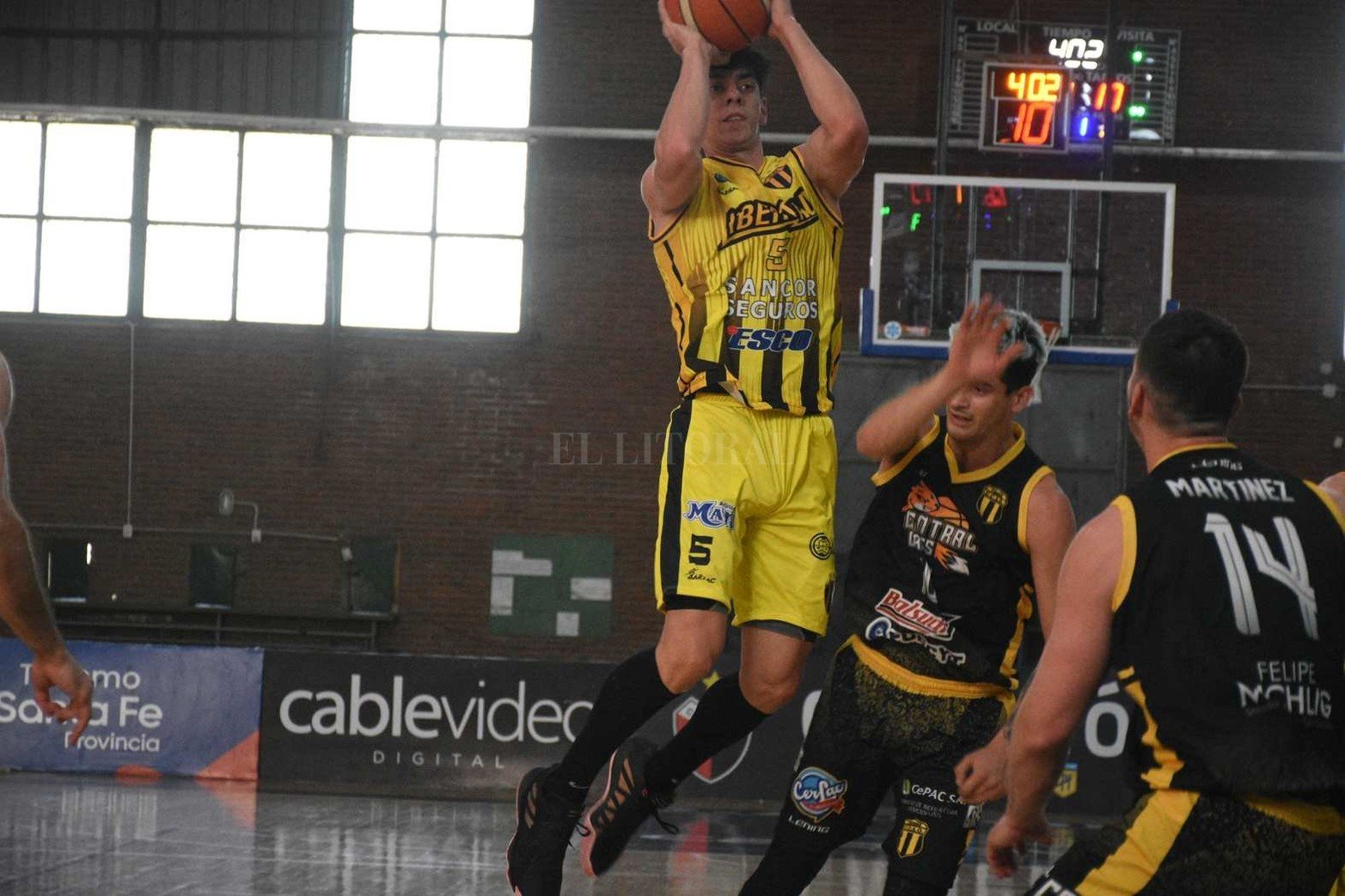 Libertad de Sunchales superó 82 a 75 a Central de Ceres.