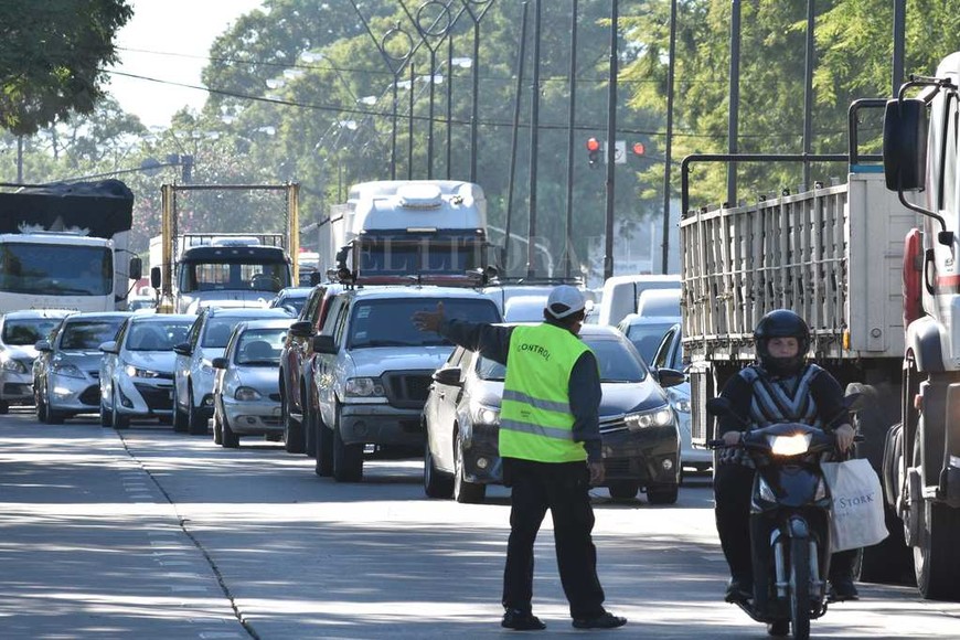 Las fotos del segundo día de bloqueo de la terminal de colectivos