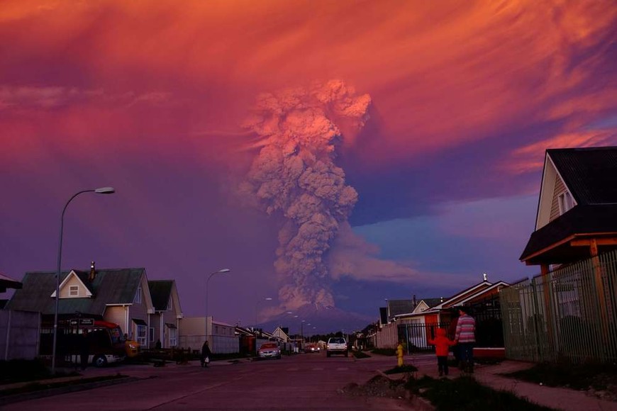 La erupción del Calbuco