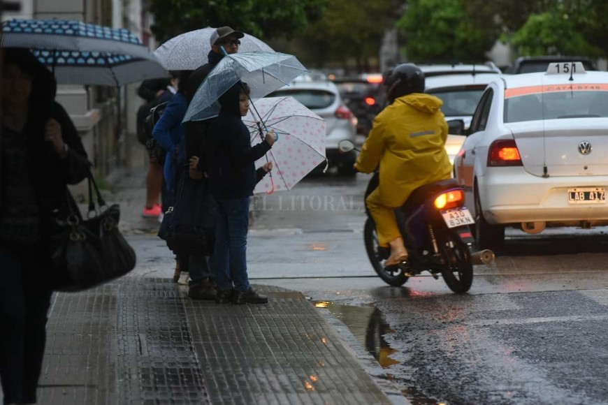 Las imágenes del tránsito con la vuelta a la presencialidad