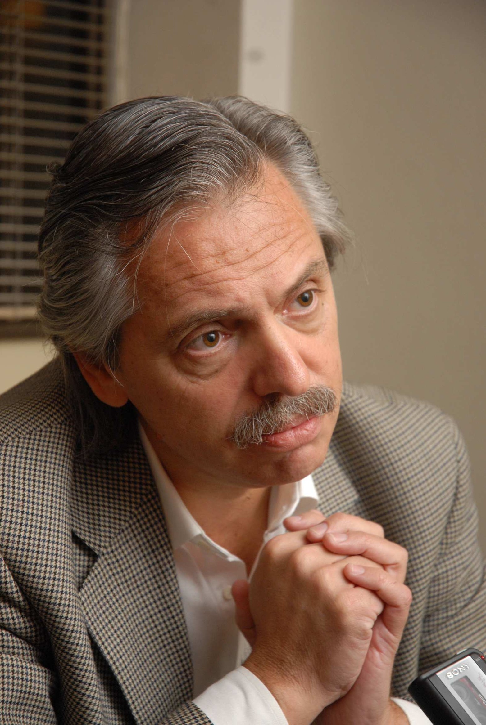 En 2009, tomó esta foto a quien es hoy el Presidente de la Nación, Alberto Fernández.