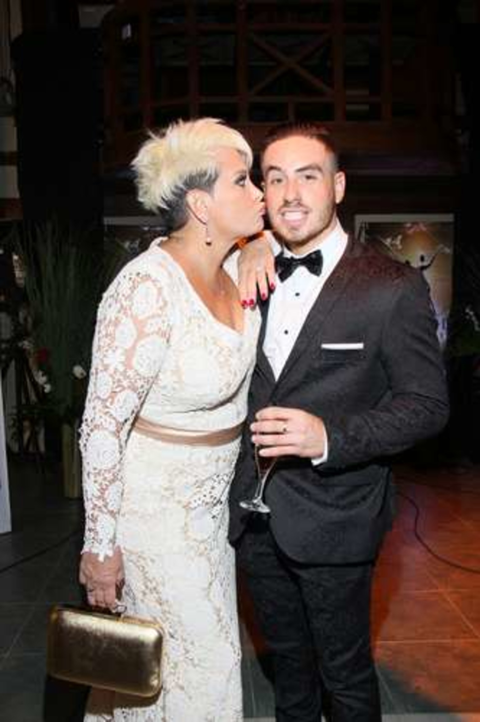 Carmen Barbieri y su hijo Federico Bal, una familia explosiva.