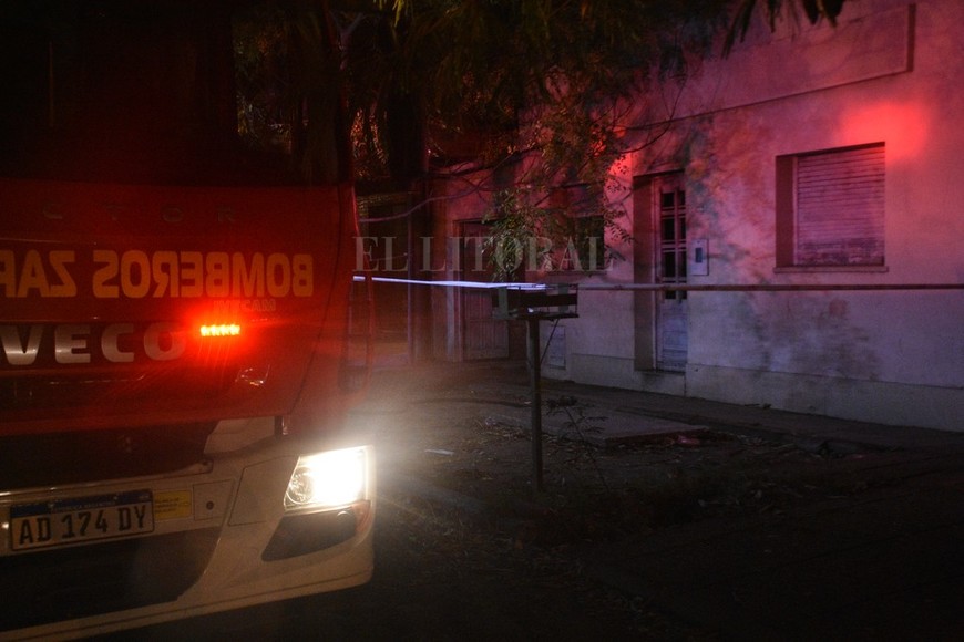 Incendio fatal en San Martín al 3900