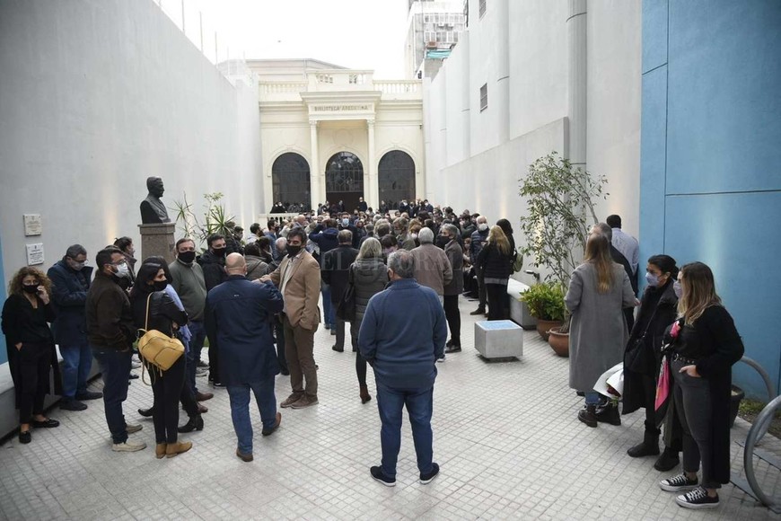 Las imágenes de la despedida a Miguel Lifschitz en Rosario