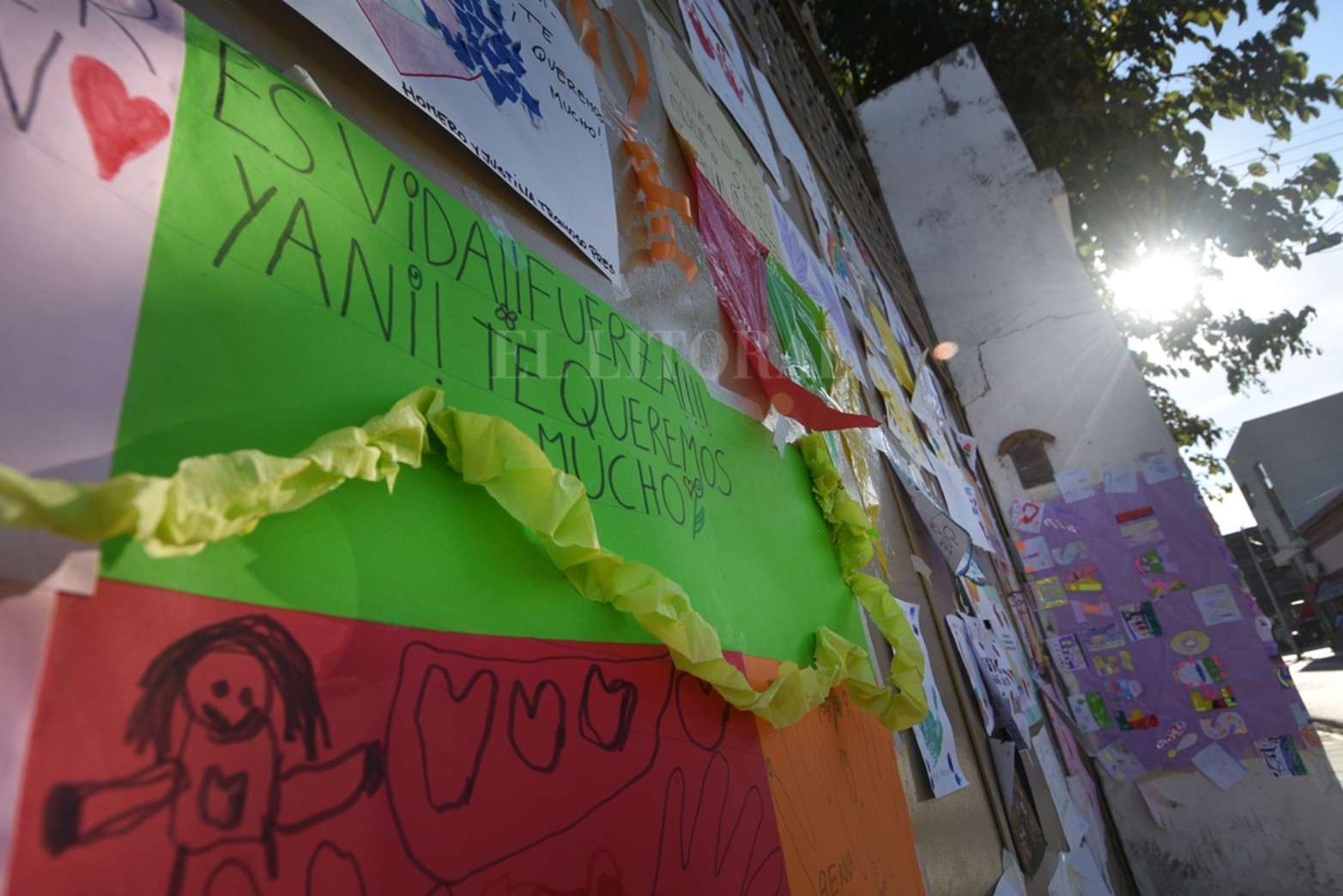 Se trata de Yanina Primón, del Complejo Educativo IES. Está internada en el Cullen desde hace una semana. Su estado es delicado.