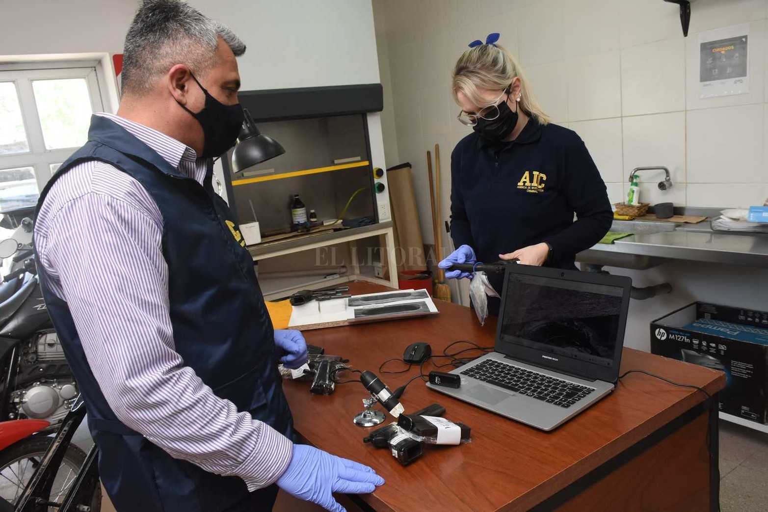En este momento la sección Revenidos tiene un alto recupero de motovehículos, no solo de La Capital, sino también del interior.