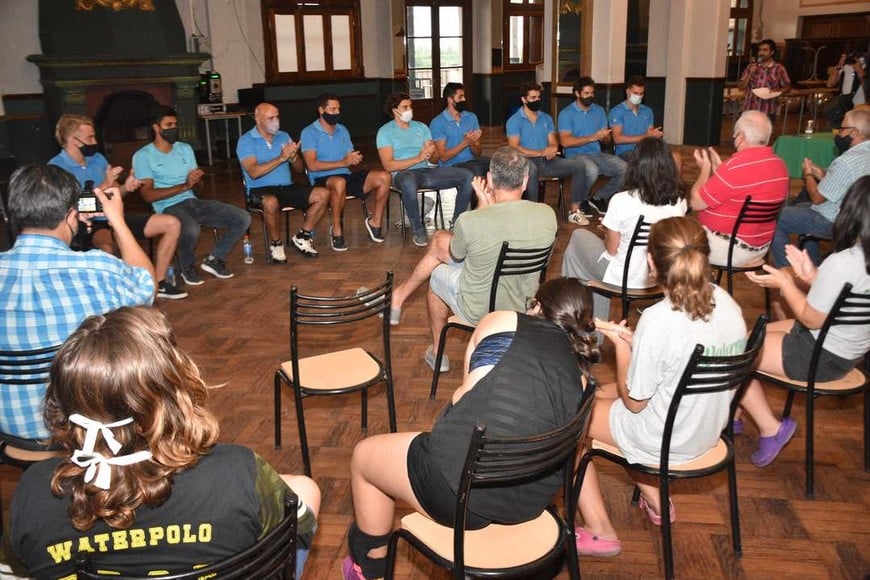 Waterpolo. La Selección Argentina arrancó los amistosos en el Club Regatas